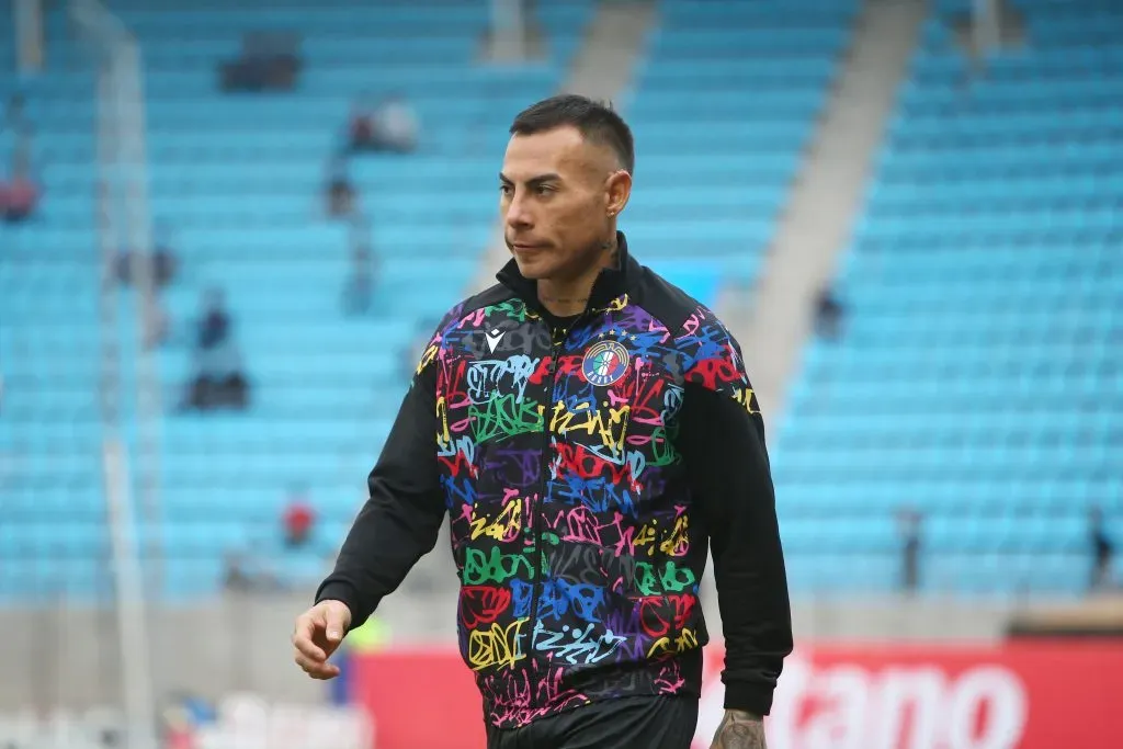 Eduardo Vargas ya debutó en Audax. Foto: Alex Diaz/Photosport