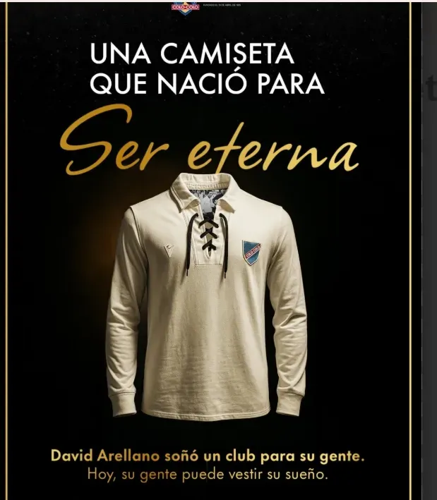 Así es la camiseta que se puede adquirir siendo socio de Colo Colo