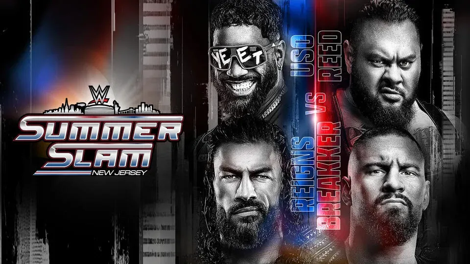 Roman Reigns y Jey Uso vs. Bronson Reed y Bron Breakker animan el evento sabatino de SummerSlam 2025. (Foto: WWE)