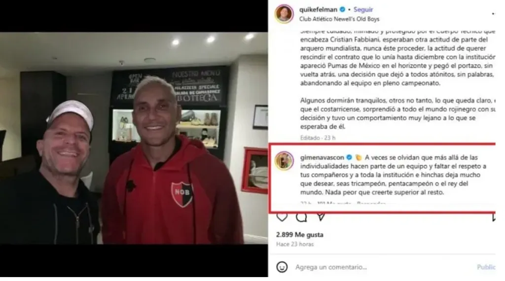 Captura Instagram.