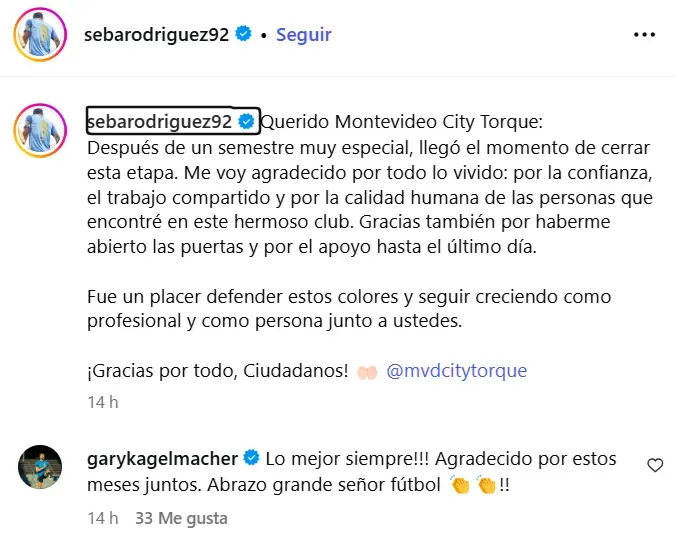 Captura Instagram.