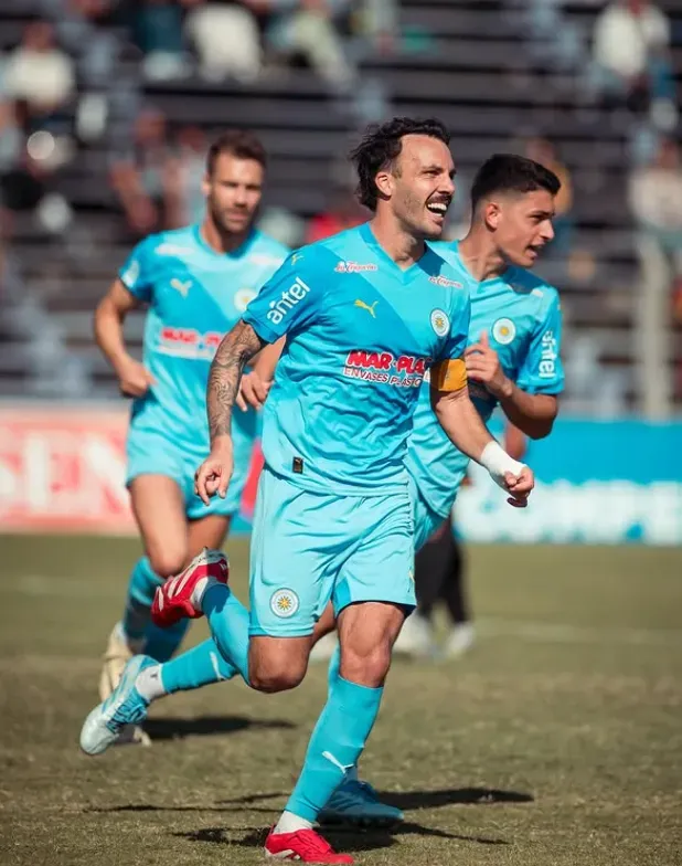 Sebastián Rodríguez fue el capitán de Montevideo City Torque. (Captura Instagram).