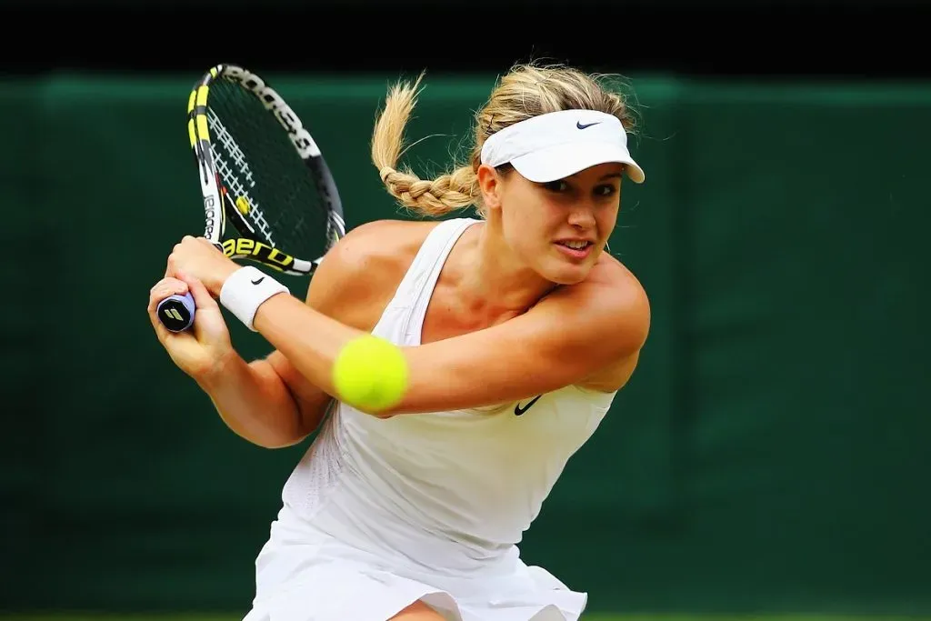 Eugenie Bouchard en Wimbledon 2015 (Getty Images).