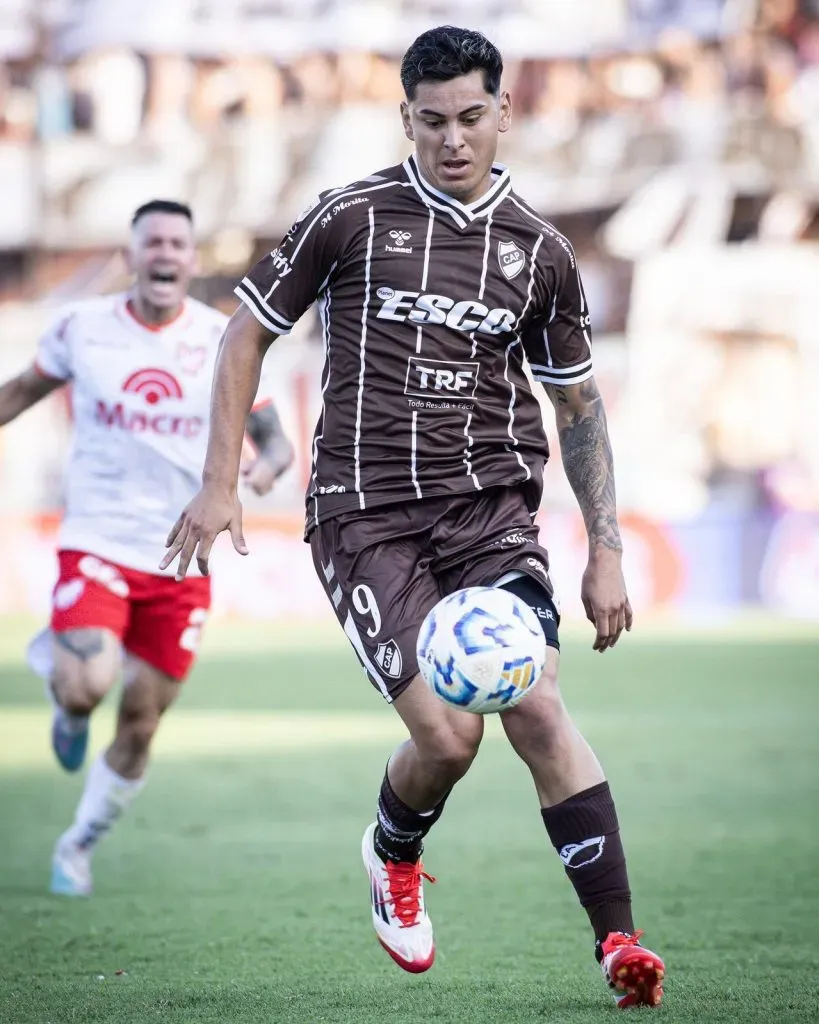 Maximiliano Rodríguez es formado en Huachipato. Foto: Platense.