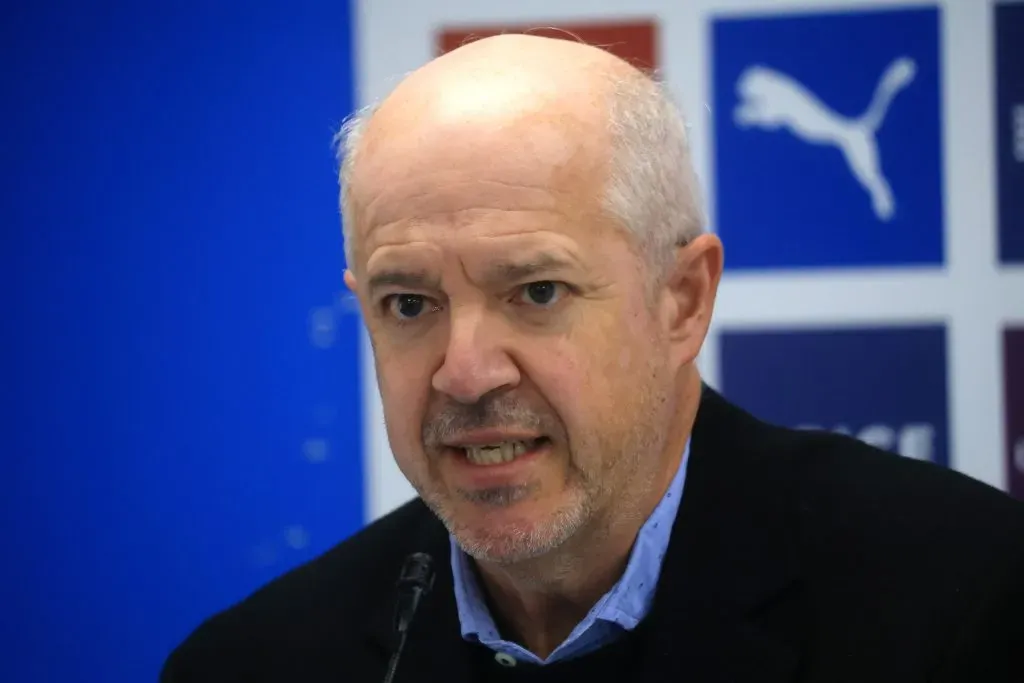 Juan Tagle fue sindicado como uno de los dos más responsables en esta negociación fallida que terminó con una multa de 36 millones de dólares a la ANFP. (Javier Salvo/Photosport).