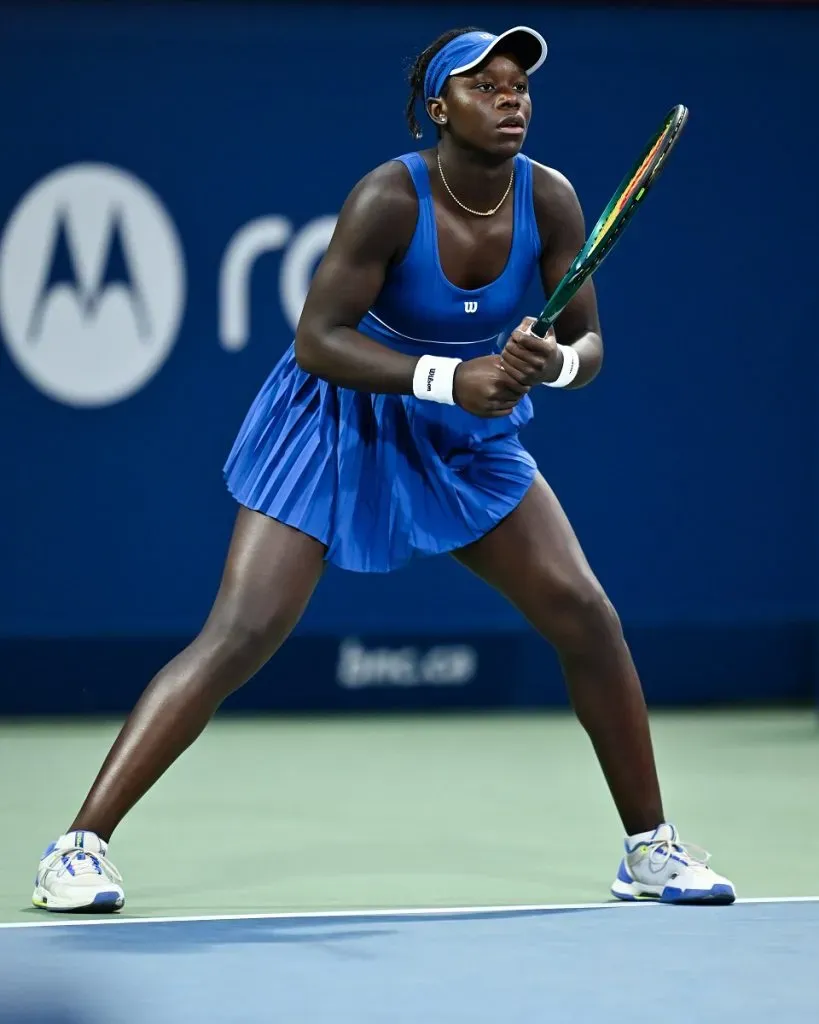 Victoria Mboko en el Masters 1000 de Canadá (Getty Images).