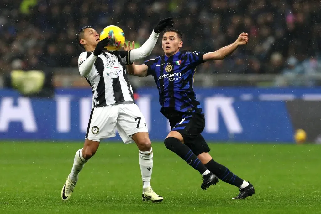 Alexis Sánchez no tuvo una buena temporada en Udinese. Imagen: Getty