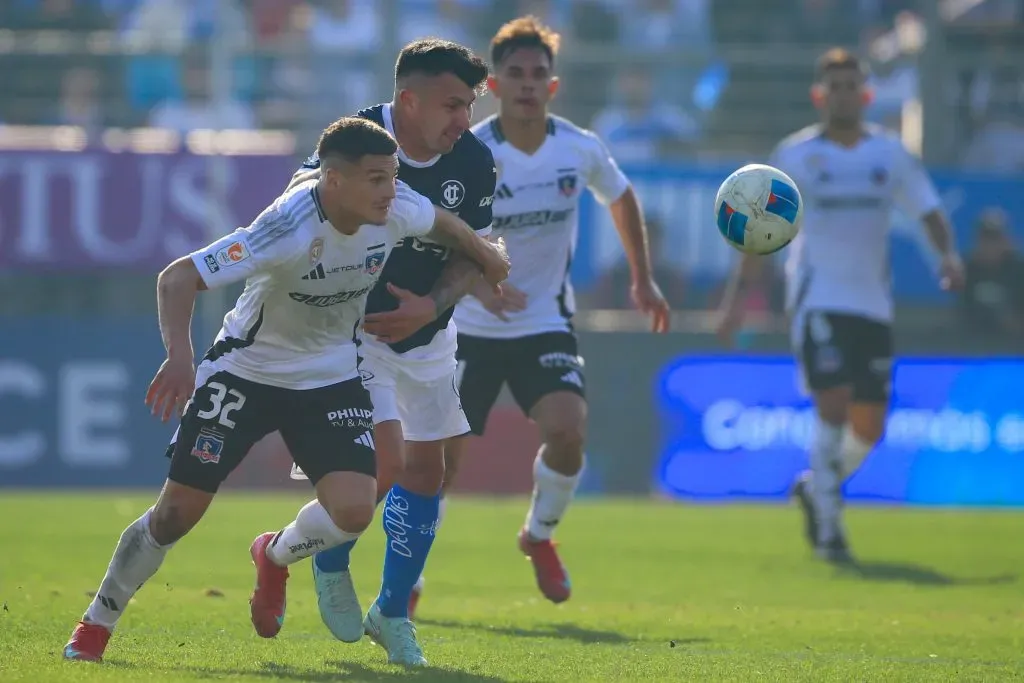 Mauricio Isla aseguró que Lucas Cepeda, Vicente Pizarro y Francisco Marchant tienen todo para salir de Colo Colo a Europa. Foto: Photosport.