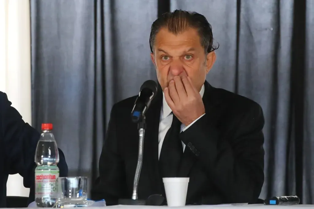 Aníbal Mosa y el formato de torneos que quiere Colo Colo. Foto: Jonnathan Oyarzun/Photosport