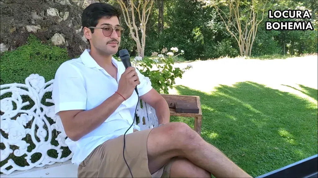 Sebastián Nasur, presidente de Santiago Morning. (Captura Locura Bohemia).