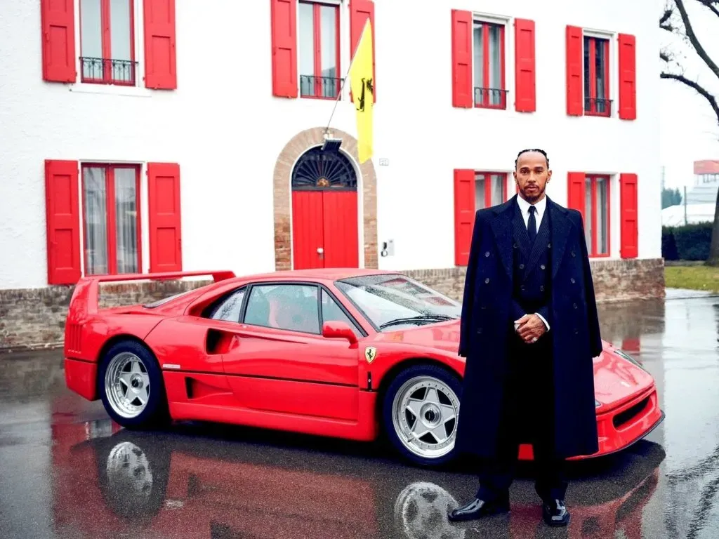 Lewis Hamilton no lo pasa bien en Ferrari. Imagen: Ferrari