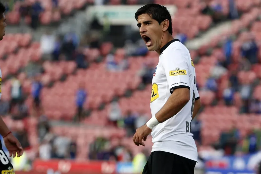 Julio Barroso estuvo seis partidos sin jugar en Colo Colo por sus dichos en el 2014. | Foto: Photosport.