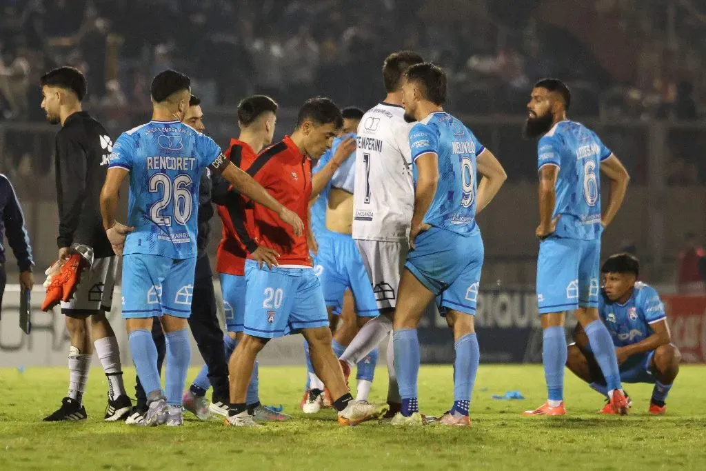 San Marcos de Arica podría bajar a la Segunda División Profesional si la denuncia en su contra llega a buen puerto. | Foto: Photosport.