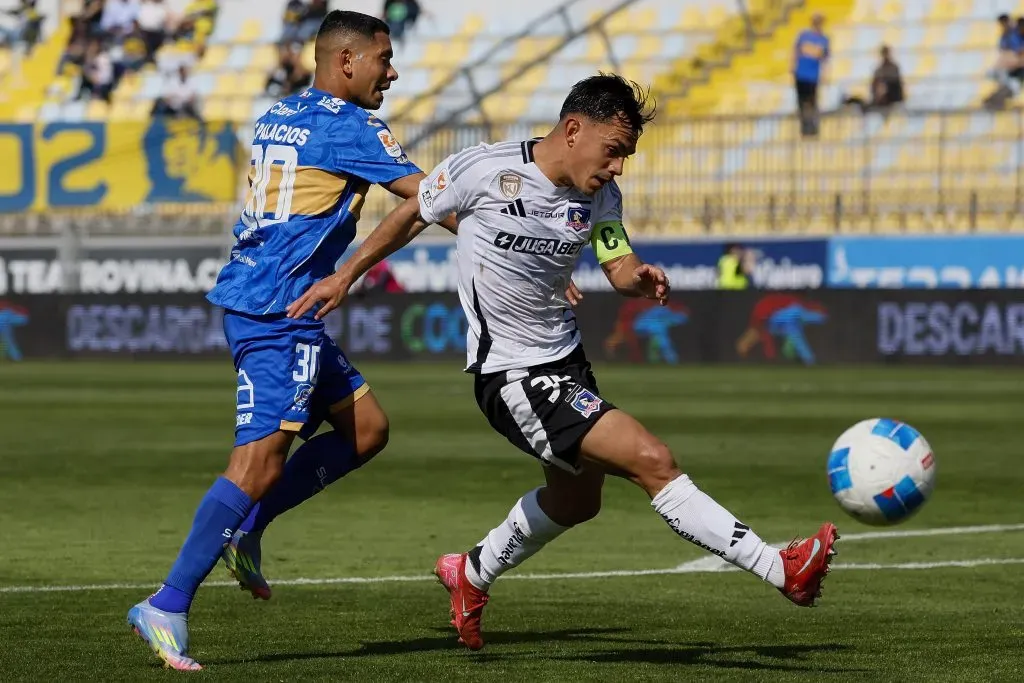 Vicente Pizarro fue uno de los mejores en Colo Colo. Foto: Andres Pina/Photosport