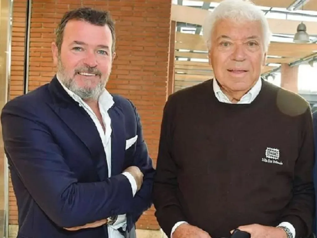 Giorgio Pietrangeli y su padre Nicola Pietrangeli.
