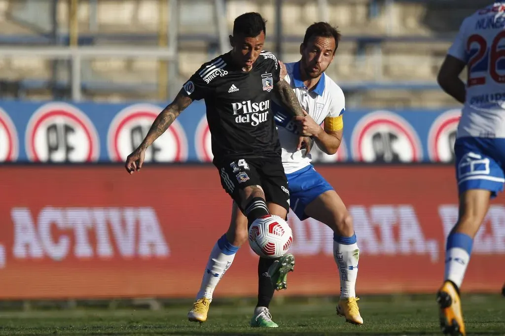 Martín Rodríguez en Colo Colo 2021, antes de dejar pagando al Cacique: ahora se va de Ñublense con el libro de pases cerrado.
