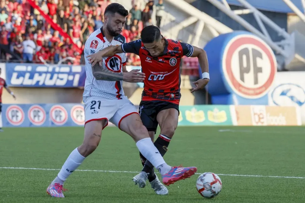 Pablo Sanhueza jugó con Rangers la final del ascenso ante Limache, que ganó el boleto a la élite. (Andres Pina/Photosport).