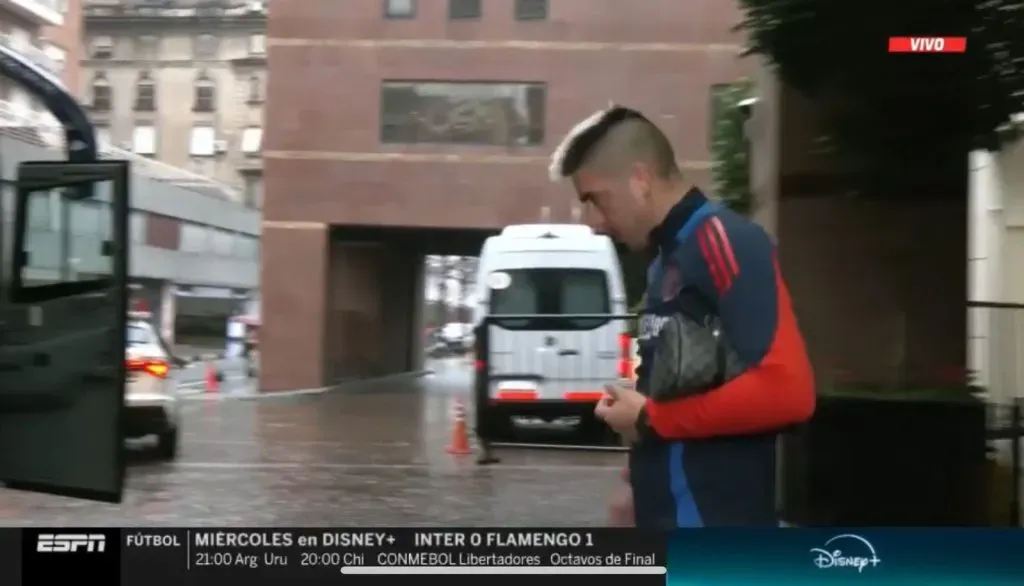 Leandro Fernández lidera el grupo de la U en Argentina. Foto: ESPN.