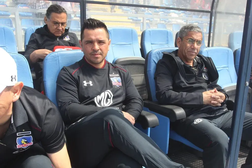 Gualberto Jara trabajó con Héctor Tapia en 2018. Foto: Jorge Loyola/Photosport