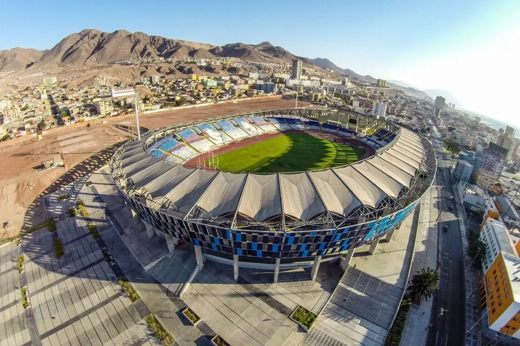 Renovaciones tanto dentro del estadio, como en las 10 hectáreas colindantes contempla el proyecto Arena Parque Antofagasta. (Foto: Ministerio del Deporte)