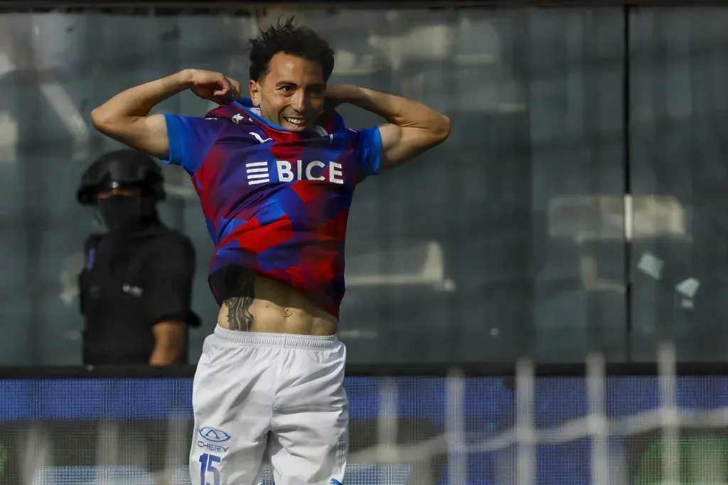 Cristián Cuevas no podrá jugar ante Unión Española. Imagen: Photosport