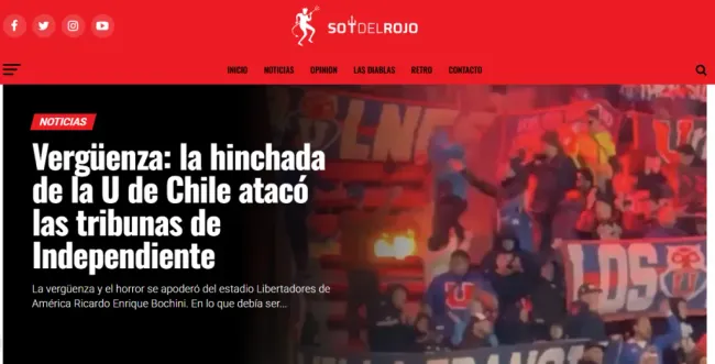 Soy del Rojo.