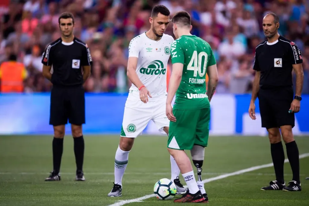 Follmann y Neto dan el puntapié inicial ante el Barcelona | Getty Images
