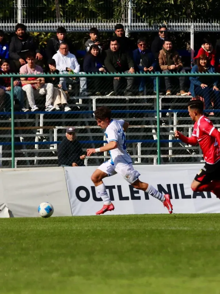 Fue una de las promesas de la U y anota su primer gol tras regresar de una exótica liga. Foto: Deportes Santa Cruz.