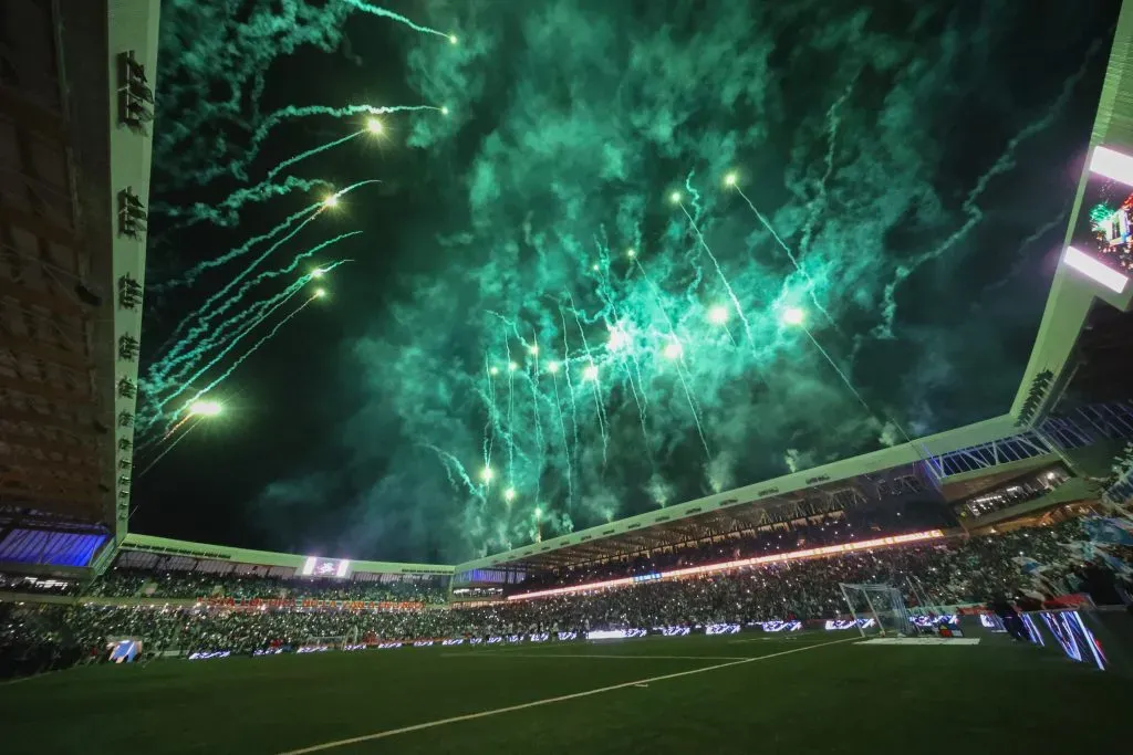 Una imagen espectacular del Claro Arena. (Dragomir Yankovic/Photosport).