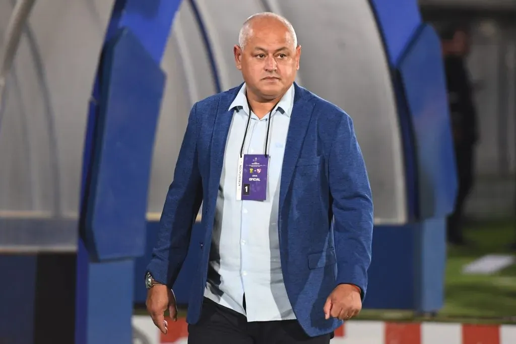 Francisco Arce suena en Colo Colo.  (Photo by Christian Alvarenga/Getty Images)