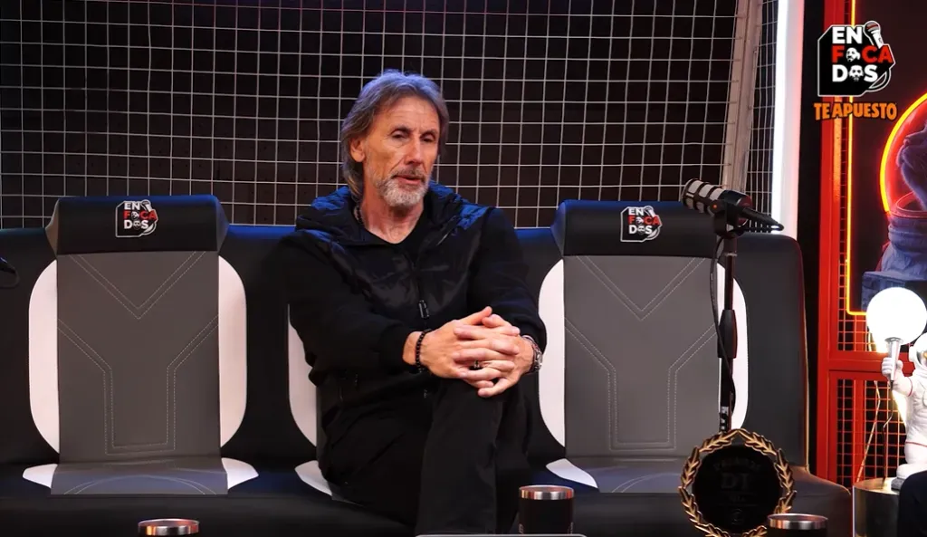Ricardo Gareca estuvo en el programe de Jefferson Farfán en Perú.