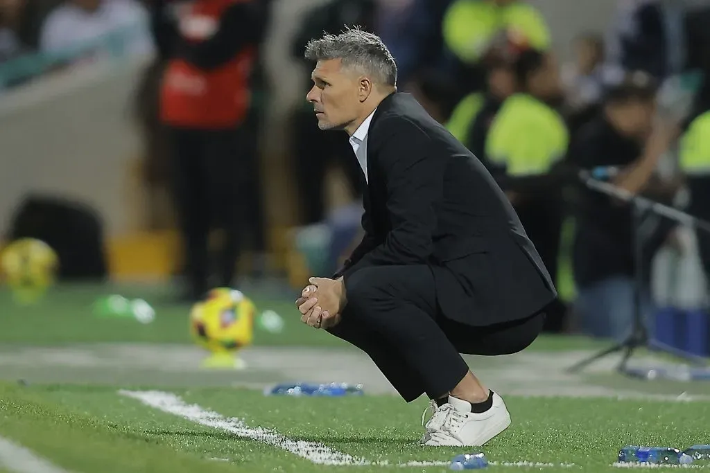 Fernando Ortiz fue colista del fútbol mexicano con el Santos Laguna, donde dirigió a Bruno Barticciotto. (Manuel Guadarrama/Getty Images).