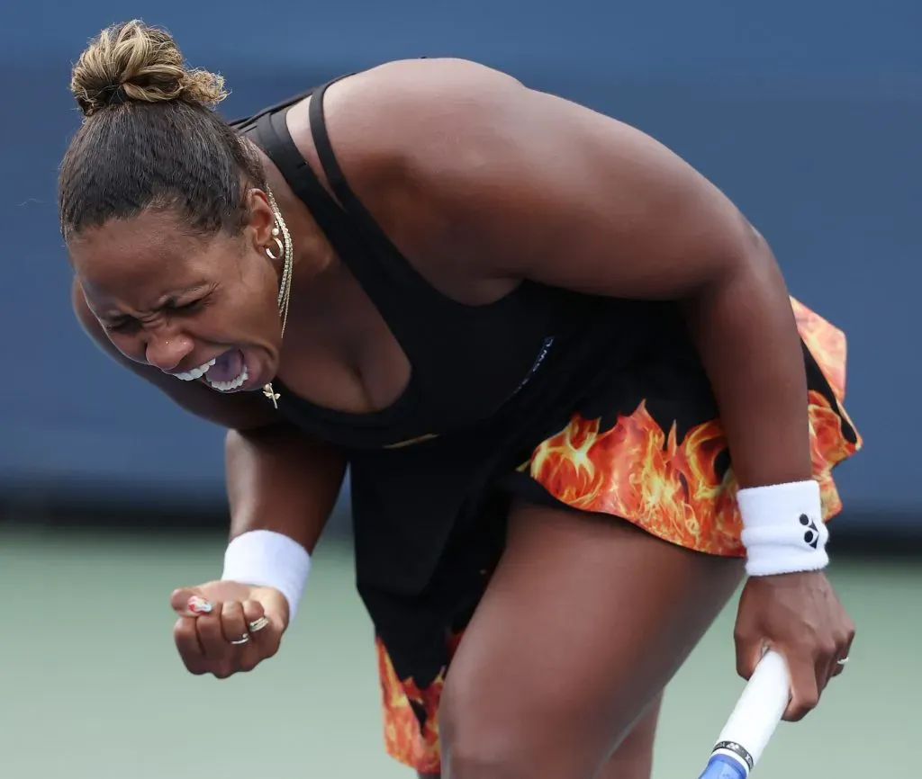 Taylor Townsend celebra su triunfo en el US Open (Getty Images).