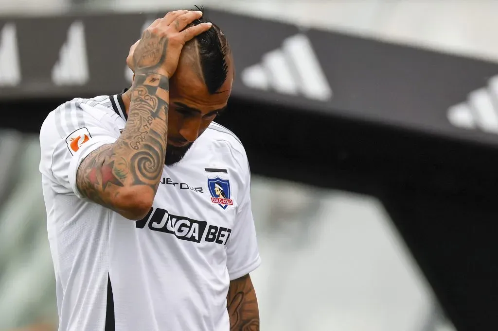 Arturo Vidal vuelve a la titularidad en Colo Colo. Foto: Andres Pina/Photosport