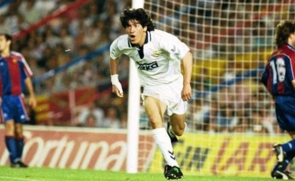 Zamorano, el único chileno en jugar en Real Madrid