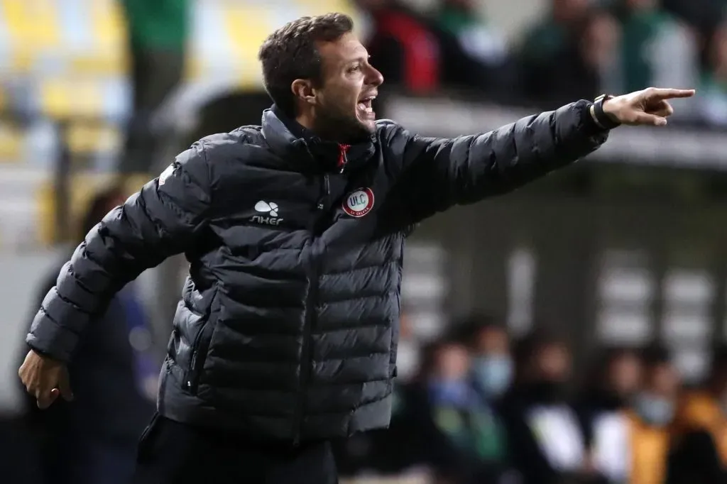 Martín Anselmi dirigió a Unión La Calera durante tres meses en 2022. (Andres Pina/Aton Chile).