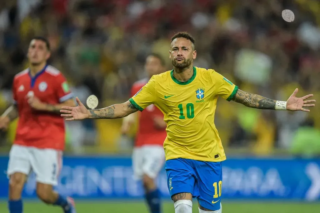 Neymar no estará contra Chile en el Maracaná por las Eliminatorias. (Photosport).