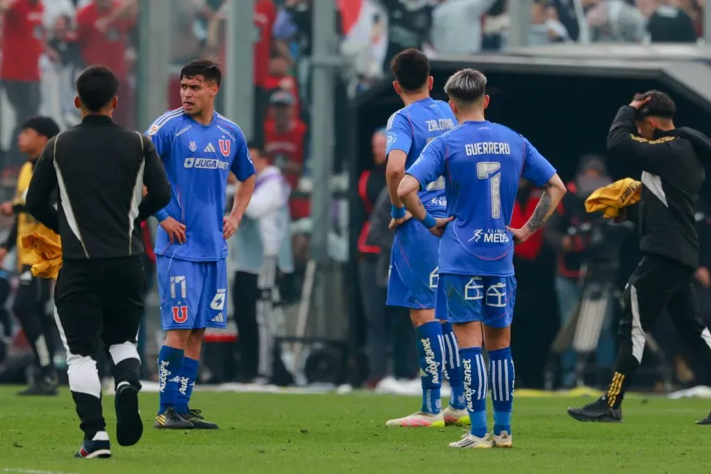 La U no pudo con Colo Colo en el Monumental. Foto: Javier Vergara/Photosport
