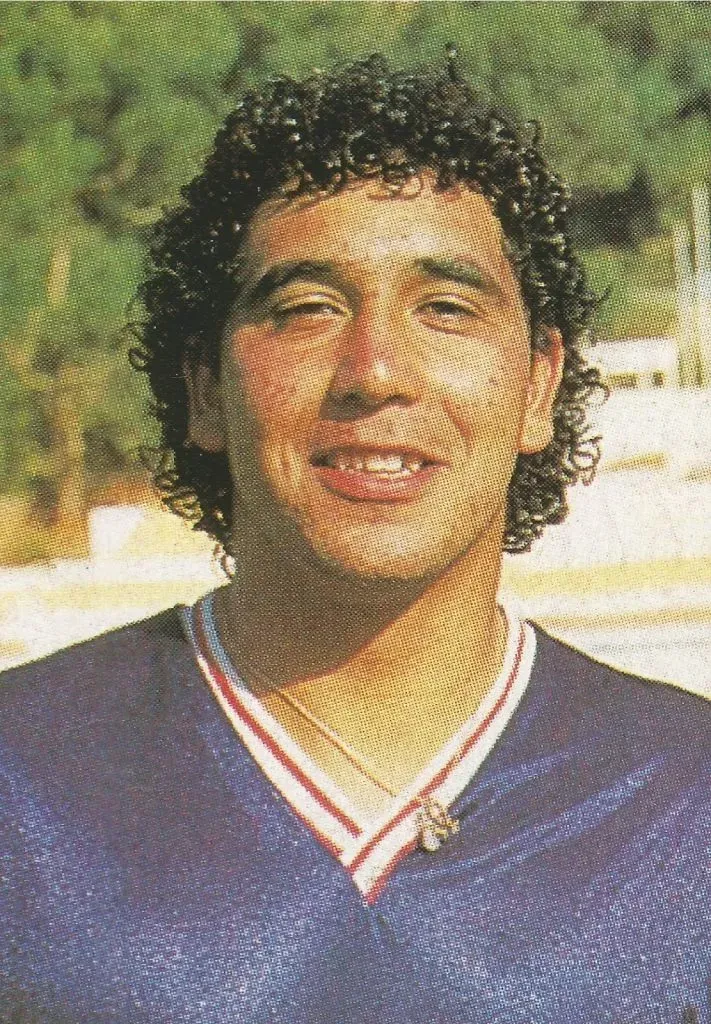 Carlos Toro en su época de arquero