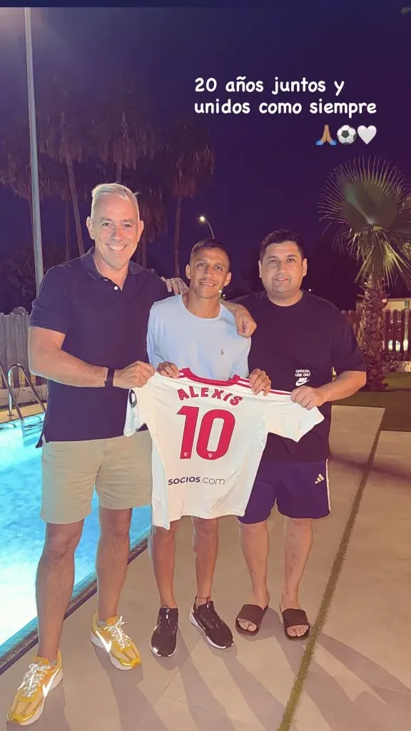 Alexis Sánchez ocupará el 10 en el Sevilla.