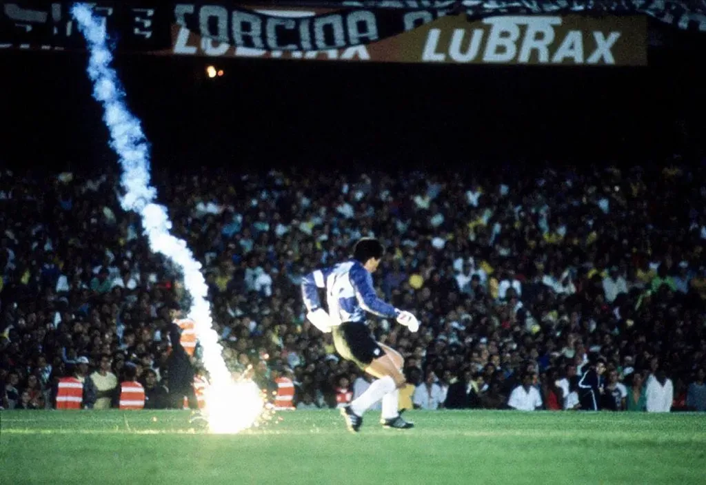 La prueba que desenmascaró el maracanazo de La Roja. (Foto: Ricardo Alfieri/El Gráfico)