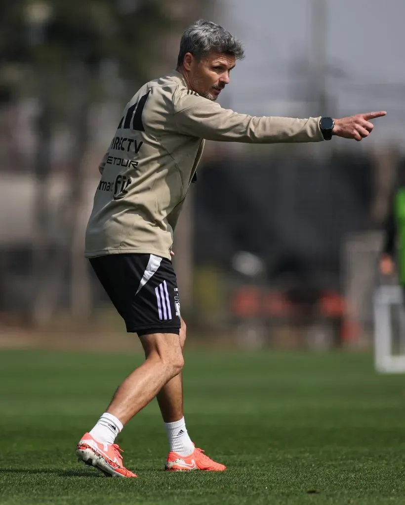 Fernando Ortiz ha tenido un prometedor inicio de ciclo en Colo Colo. Foto: Colo Colo.