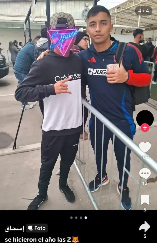 El mensaje que subió el familiar de Víctor Méndez tras la derrota de la U ante Colo Colo. | Foto: Captura.