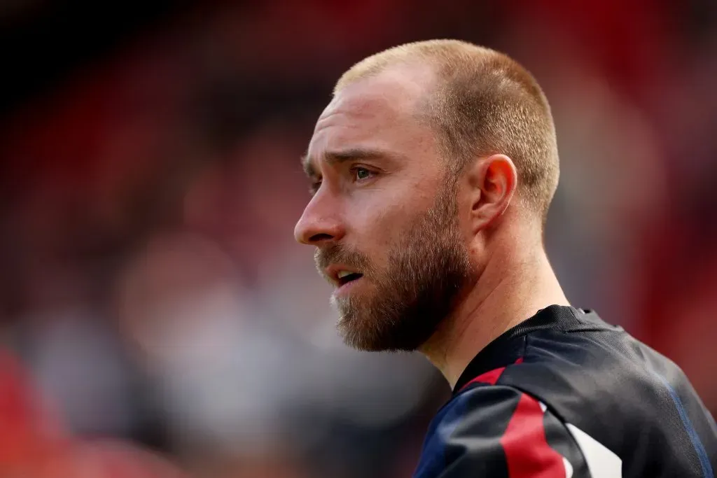 Eriksen finalizó su contrato con el Manchester United este año. Getty Images)