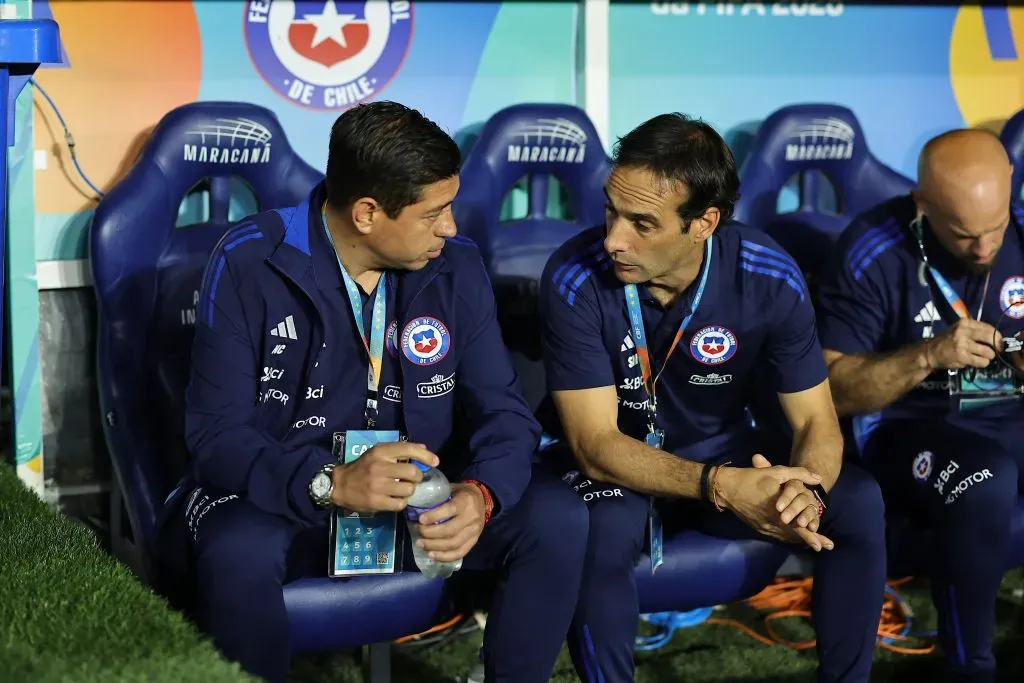 Nicolás Córdova hizo poco para que la selección chilena se viera sobrepasada en el Maracaná. | Foto: Photosport.