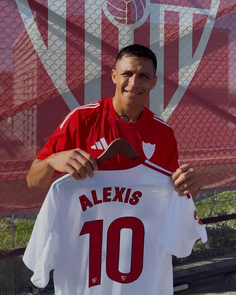 Alexis Sánchez ha generado revuelo en España con su llegada al Sevilla a sus 36 años. Foto: Sevilla.