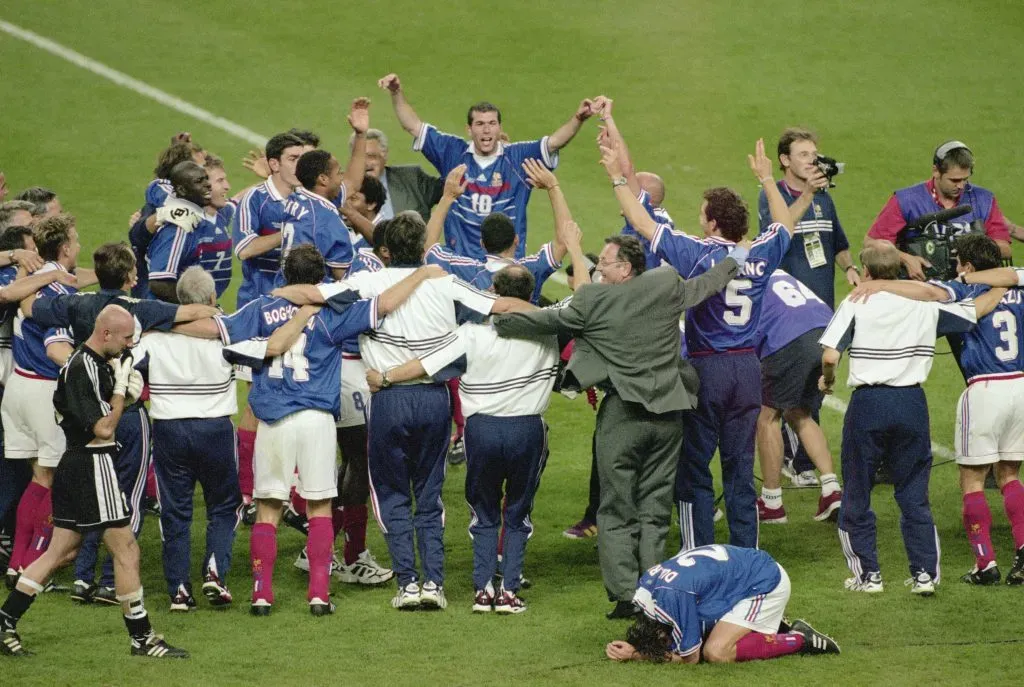 Zidane siendo campeón del mundo | Getty Images