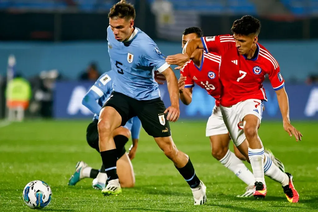 Chile se despide de las Clasificatorias enfrentando a Uruguay en el Estadio Nacional. (Foto: Ernesto Ryan/Getty Images)