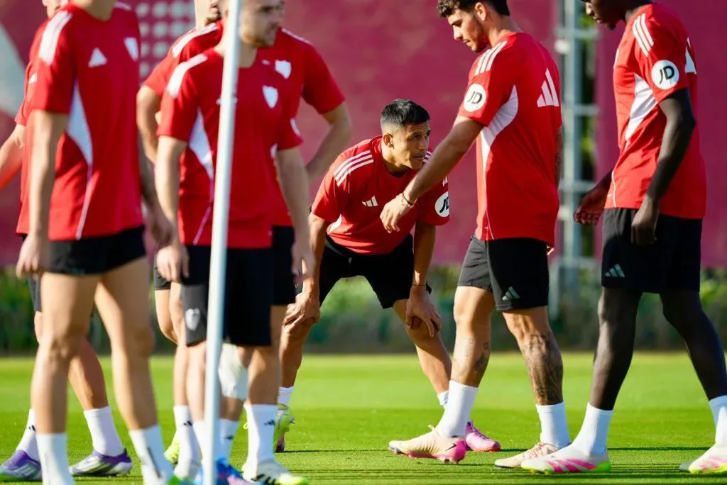 Alexis asegura que sólo piensa en el Sevilla. Foto: Sevilla.