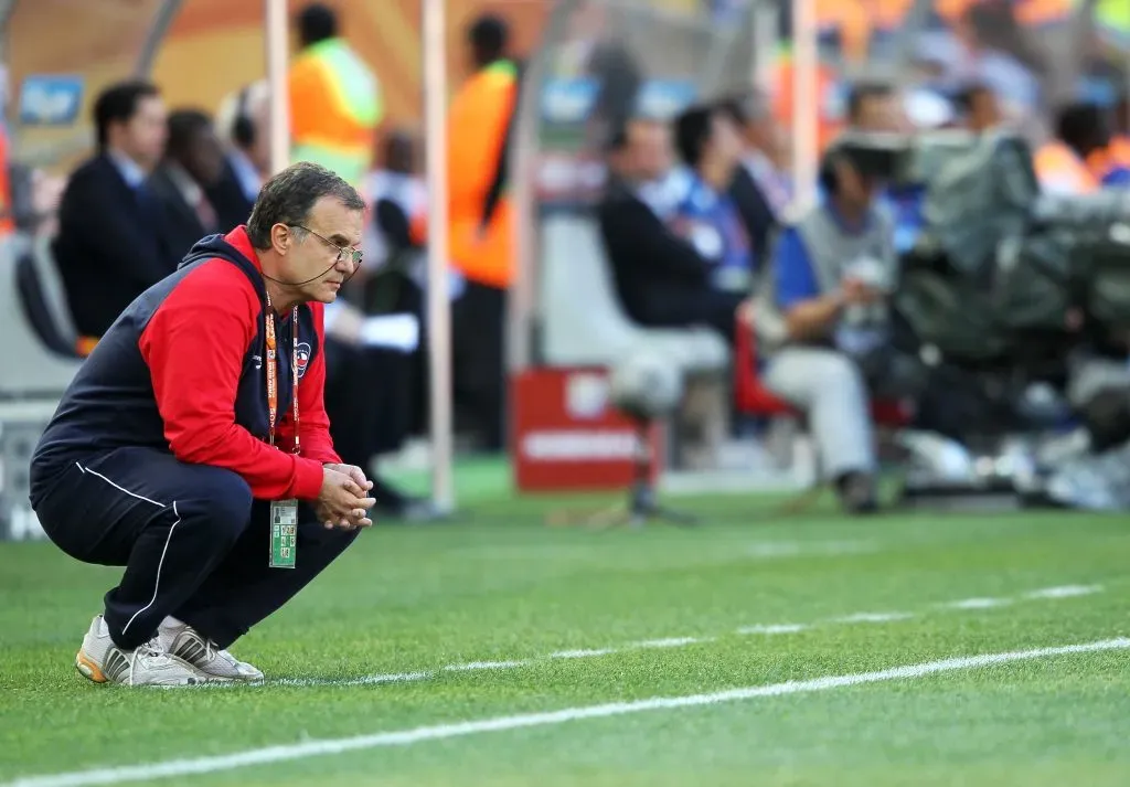 Marcelo Bielsa en sus tiempos de DT de la Selección Chilena | Getty Images
